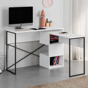 Γραφείο Λευκό CANEBO 110x102.5x77