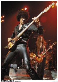 Αφίσα Thin Lizzy - London 1977