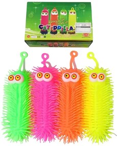 Παιχνίδι αντιστρές με φως - Αnti-stress squishy caterpilar