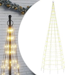 vidaXL Χριστουγεν. Δέντρο 550 LED Θερμό Λευκό 300 εκ.