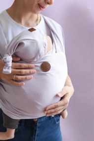 Stewehome Πολυτελής ελαστικός μάρσιπος από βαμβακερό ύφασμα για μωρά