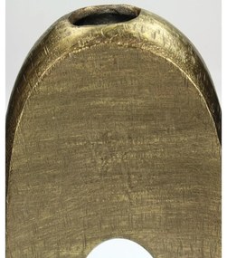 Βάζο ArteLibre Χρυσό Αλουμίνιο 22x6.5x35cm
