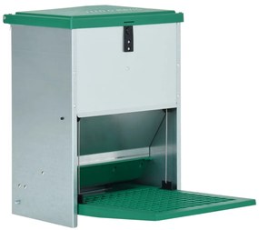 vidaXL Αυτόματη Ταΐστρα Πουλερικών Feedomatic με Πεντάλ 12 κ.