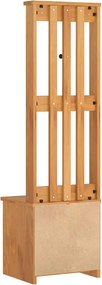 VidaXL Δέντρο χωλ "SANDNES" 45x40x159,5 εκ.Πεύκο μασίφ ξύλο