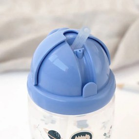 Παγούρι Με Καλαμάκι 350ml Kiokids Space 4935