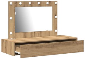 vidaXL Τραπέζι περιποίησης Καφέ 100 x 40 x 70 εκ. Επεξεργασμένο ξύλο