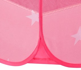 vidaXL Παιδική Σκηνή Ροζ 102x102x82 εκ. με 250 Μπάλες