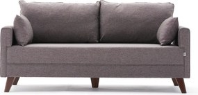 Διθέσιος Καναπές Καφέ BELLA 81x177x85