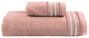 Πετσέτες Dant (Σετ 3τμχ) Rose Palamaiki Σετ Πετσέτες 70x140cm 100% Cotton