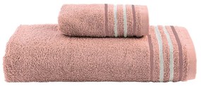 Πετσέτες Dant (Σετ 3τμχ) Rose Palamaiki Towels Set 70x140cm 100% Βαμβάκι