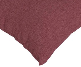 vidaXL Μαξιλάρι Καναπέ 2 pcs Κόκκινο 50 x 30 cm ύφασμα