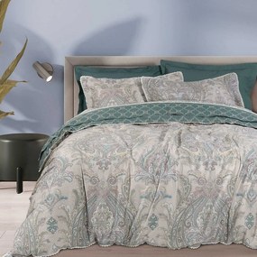 Σεντόνια Prestige 1663 (Σετ 4τμχ) Multi Das Home Queen Size 240x260cm 100% Cotton Satin