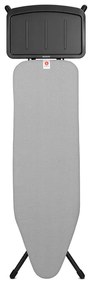 Brabantia 1003353 Σιδερώστρα για Σίδερο Ατμού Σπαστή 124x38cm Metallised