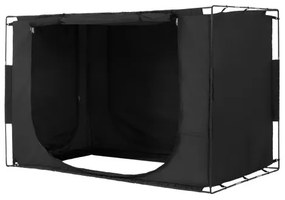 VEVOR 3 Doors Bed Tent Breathable Tent 70% Blackout with 0.37 in Fiber Poles