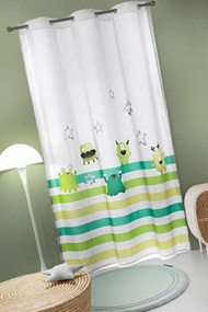 ΠΑΙΔΙΚΗ ΚΟΥΡΤΙΝΑ 160x240cm SAINT CLAIR - SOFT-TOUCH MONSTERS LIME