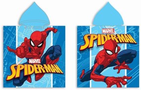 Πόντσο Παιδικό Microfiber 50x100εκ. Spiderman 29 Digital Print Disney Dimcol