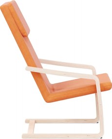 vidaXL Πολυθρόνα Relax Σκούρο Κίτρινο Υφασμάτινη