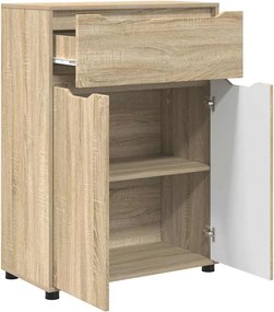 vidaXL Ντουλάπι Μπάνιου με συρτάρι Δρύς Sonoma 72,5 x 36,5 x 100 εκ