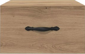 vidaXL Κομοδίνο artisan δρυς 35 x 35 x 20 εκ Επεξεργασμένο ξύλο