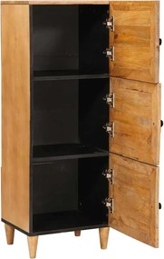 vidaXL Highboard 40 x 33 x 110 εκ Στερεό ξύλο μάνγκο Light brown