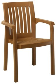 Καρέκλα - Πολυθρόνα Expand PP teak Καφέ 59x60x87 εκ. 59x60x87 εκ.