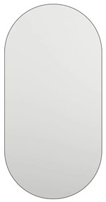 Καθρέφτης 40 x 20 εκ. Γυάλινος - Λευκό