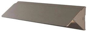 Φωτιστικό Τοίχου - Απλίκα Aileron LED-W-AILERON BRO 10W Led 35x8x5,5cm Bronze Intec Αλουμίνιο