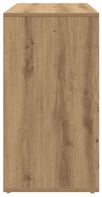 vidaXL Ντουλάπι καλλυντικών Artisan Oak 80x40x75cm Κατασκευασμένο ξύλο