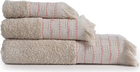 Πετσέτα Χεριών (30x50) Nef-Nef Homeware Quantro Beige 500gsm