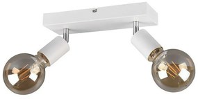 Φωτιστικό Οροφής - Σποτ Vannes R80182031 2xE27 40W 9x26x12cm White Mat RL Lighting Metal