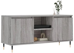 vidaXL Έπιπλο Τηλεόρασης Γκρι Sonoma 104 x 35 x 50 εκ. Επεξεργ. Ξύλο
