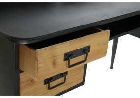 Γραφείο DKD Home Decor Μέταλλο Έλατο (135 x 60 x 95 cm)