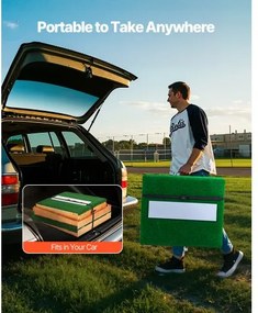 VEVOR 85 in Pitching Mound Portable Pitcher Mound Baseball Softball Training