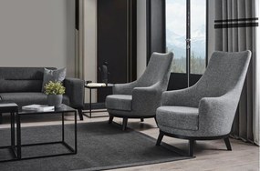 Wing Chair Bali - Light Grey Light Grey