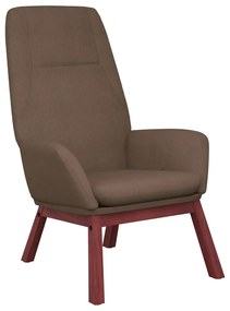 vidaXL Πολυθρόνα Relax Taupe Υφασμάτινη