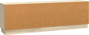 vidaXL Ντουλάπι TV Sonoma Δρυς 150 x 31 x 47 εκ Επεξεργασμένο Ξύλο