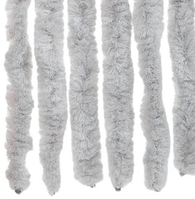 vidaXL Σήτα Εντόμων Γκρι 100 x 220 εκ. από Σενίλ