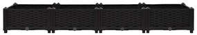 vidaXL Ζαρντινιέρα 160 x 40 x 23 εκ. από Πολυπροπυλένιο