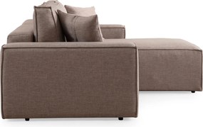 Corner Sofa-Bed Pırlo Corner Right - Brown Brown