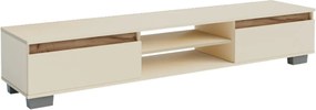 Έπιπλο TV Lilu Μπεζ-Σκούρο Δρυς 175x37x31cm