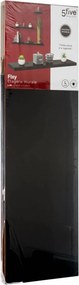 Ράφι Τοίχου (80x23.5x3.8) F-V Black 138954A