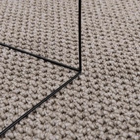 vidaXL Χαλί εσωτερικού χώρου LUGO Taupe 200 x 280 εκ. Πολυεστέρας