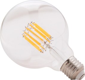 ΛΑΜΠΤΗΡΑΣ GLOBO LED FILAMENT 12W E27 3000K ΔΙΑΦΑΝΟΣ HM4049.01