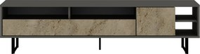 TV Stand Luga - Grey, Travertine Grey
Travertine