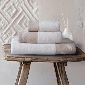 Πετσέτες Μπάνιου (Σετ 3τμχ) Nef-Nef Homeware Serenity Amaranda 500gsm