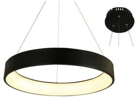 Φωτιστικό Οροφής Led BR81LEDP78BK 80W 3000K 4100lm D78XH120 Black Aca Decor Metal