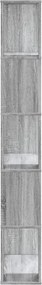 vidaXL Βιβλιοθήκη 5Επιπέδων Sonoma Δρυς 80,5x23,5x162,5 εκ. Επεξ. Ξύλο