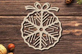 Intra απο ξύλο plywood 3mm-4mm πάχος Χριστουγεννιάτικο στολίδι Δίασταση 20x30 cm INTRAFABR-86463197