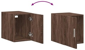 vidaXL Ντουλάπι Τοίχου Καφέ Δρυς 30x42,5x40 εκ. Επεξεργασμένο Ξύλο
