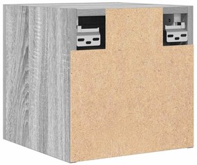 vidaXL Έπιπλα Τηλεόρασης Επιτοίχια 4 τεμ. Γκρι Sonoma 30,5x30x30 εκ.